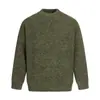 Yidao Vintage 2026 Outono Novo Retrô Cor Sólida Gola Redonda Malha Masculina e Feminina Estilo Preguiçoso Suéter Pulôver Solto
