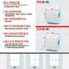 Papel térmico para etiquetas à prova de três (água, óleo, atrito), papel para impressão, caixa inteira de etiquetas autoadesivas 60*40x30 100x100 150, etiquetas de preço de supermercado