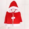 Chalinas Navideñas para Adultos Transfronterizas, Capas de Papá Noel, Capas Navideñas para Niños, Disfraces Navideños de Terciopelo Dorado, Venta al por Mayor de Comercio Exterior