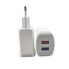 Cargador de 12W 5V2.4A Cabezal de Carga con Salida USB Dual para Android, Humidificador Pequeño, Estándar Europeo, Esencial de Viaje, Estándar Europeo