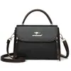 2026 Nova Bolsa Transversal de Couro Macio Simples Bolsa de Ombro Mini Bolsinha de Mão Moderna Bolsa Feminina Bolsa para Mãe Todas as Estações