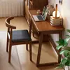 Escritorio de Madera Maciza 45 cm de Ancho Mesa Estrecha Apartamento Pequeño Hogar de Estudiante Mesa de Estudio Escritorio Sencillo para Dormitorio Escritorio de Oficina