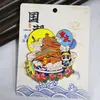 [Serie de Chongqing] Ciudad de Hot Pot de Chongqing Tridimensional Pegatinas para Nevera Rotatorias Pegatinas Magnéticas de Goma que Caen Regalos Creativos Venta al por Mayor