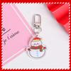 Colgante de Placa de Texto Acrílico de Doble Cara de Navidad Lindo Árbol de Navidad Viejo Colgante de Bolsa Llavero Pequeño Regalo