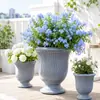 Adornos de Macetas Romanas Estilo Americano, Macetas Trofeo, Arcilla de Magnesio Decoraciones de Boda de Alta Gama, Decoraciones de Entrada para Jardines y Entradas de Villas