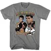 Muhammad Ali Generación de Campeones de Boxeo de Muhammad Ali Estilo Punk Retro Americano Verano Holgado Manga Corta