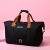 Bolsa de Viaje Transfronteriza para Mujer, Ligera, de Gran Capacidad, para Equipaje de Mano con Compartimento para Zapatos, Bolsa de Viaje de Tela Oxford para Viajes de Negocios