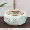 Estufa Calentadora de Té para Velas Directa de Fábrica Estufa Cerámica Doméstica de Conservación de Calor Calentador Vajilla para Calentar Té Estufa Calentadora de Té para Restaurante Hotel