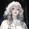 Diadema de alas Lolita, tocado de ángel oscuro gótico, accesorio para el cabello, estilo punk, accesorio de cosplay, subcultura