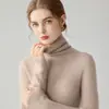Comercio exterior transfronterizo otoño e invierno ropa de alta gama lista para usar tops, elegante y adecuado para ir al trabajo, estilo nuevo con cuello superpuesto, jersey liso para mujer, clásico