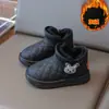 Zapatos de Algodón Gruesos Cálidos Versátiles de Invierno para Niños Zapatos para Niñas Zapatos para Caminar de Bebés y Niños Pequeños Botas de Nieve Botas de Algodón para Bebé