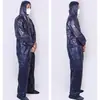 Ropa de Trabajo Desechable Pe Recubierta Ropa Protectora Pp No Tejido Antiestática a Prueba de Polvo Ropa de Aislamiento Bata de Aislamiento
