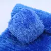 Veludo cristal fio de pelo sintético imitação de vison cachecol tecido à mão com penugem de Fênix fio de lã e pelo de espessura média