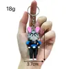 Chaveiro de Boneca Fofa dos Zootopia Judy Nick Casal Pingente para Mochila Escolar Pingente de Celebridade da Internet