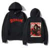 Sudadera con capucha impresa de la película de terror Halloween Scream para estación independiente de Amazon de Comercio Exterior