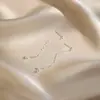 Pendientes de plata de ley S925 con circonita ultra brillante de alta gama para mujer, lujo ligero, exquisitos y elegantes, pendientes de botón populares al por mayor, estilo festivo