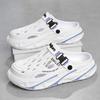 Sandalias Deportivas Gruesas Antideslizantes para Hombre Estilo Cocodrilo, Nuevas de Verano 2026 para Exteriores, con Tacto Suave, Chanclas Impermeables para Playa