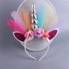 Promoção Quente do AliExpress Faixa de Cabelo de Unicórnio Europeia e Americana para Crianças Adereço de Cabeça Novo Infantil Princesa Festival Fantasma cosplay Adereço de Cabeça