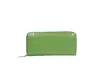 Carteira Clutch de Couro Patente com Padrão de Pedra de Comprimento Médio Moda Europeia e Americana Carteira Feminina Grande Capacidade Multi-cartões Bolsa de Mão