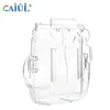 Adequado para Polaroid Instax Mini11 Estojo de Armazenamento Transparente Atacado Estojo de Cristal Corda de Alça Adesivo Conjunto de Três Peças