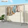 *Perchero de tubería galvanizada, expositor, estante de pie para secar ropa, estantería, perchero para ropa, perchero de un solo poste, tendedero de tubería de agua