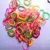 Banda de Goma Pequeña de Tirón Fuerte Único Engrosada Constantemente Banda de Goma Coreana para Adultos y Niños Cuerda para el Cabello Cuerda para el Cabello