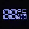 Fornecimento Direto da Fábrica Tubo Digital LED Display Aquecedor de Água Tela Colorida Digital LED Tubo de Display Digital de Temperatura e Umidade Personalizado