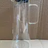 Sala de Estar Jarra Grande Taza Tetera de Agua Juego Hogareño Vidrio de Borosilicato Alto Tetera de Agua Fría Gran Capacidad Jarra de Bebida Ámbar