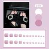 J81-120 uñas de los pies color sólido diamante de imitación para chicas calientes elegantes nacarado usando láminas de uñas láminas de uñas postizas terminadas al por mayor
