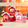 Porta lápices de Santa Claus con luz nocturna, nuevo producto transfronterizo, decoración creativa para Nochebuena, regalo para niños, venta al por mayor