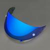 Visor para Casco X14 Compatible con Cascos Z7 Cwr1 Rf1200 X-Spirit Nxr Visor Galvanizado para Uso Diurno y Nocturno