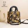 Fábrica de Origen Bolsa Norte Bolsa Daffy Bolsa de Lona para Mujer Estilo Coreano Ins Bolso de Mano Bolso Cruzado para Hombro Versátil