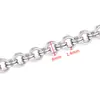 Acero Inoxidable Anillo Doble Joyería Hecha a Mano Cadena Accesorios DIY Materiales Collar Pulsera Bolsa Metal Acero de Titanio Cadena Decorativa