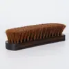 Venta al por mayor del fabricante Comercio exterior Personalizado Cepillo de crin de caballo Cepillo para zapatos Cepillo de limpieza de polvo de cuero Cepillo de cuidado Cepillo doméstico de cerdas suaves Cepillo de cerdas de madera maciza
