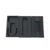 Caja de Regalo de Algodón de Perla EPE Negro con Ranuras de Forma Especial, Relleno de Espuma de Amortiguación, Bandeja Interior de Algodón de Perla