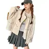 Jaqueta Baseball Casual Tendência Jovem Versão Coreana Estilo College Primavera e Outono Transfronteiriça para Mulheres, Jaqueta Baseball Solta Casual Tendência, Atacado Feminino