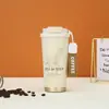 Estilo Nuevo Oficina Alta Apariencia Acero Inoxidable 316 Taza de Café Portátil Exterior Deportes Taza de Agua con Asa Venta al por Mayor