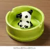 Cenicero Creativo de Panda para Sala de Estar, Oficina, Alto Sentido, Cenicero Grande de Cerámica, Transfronterizo, Anti-ceniza Volante, Regalo para Fumadores