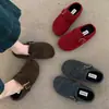 Mules de mujer sin cordones estilo Birkenstock de suela gruesa que aumentan la altura, colección otoño/invierno 2026, mules con forro de felpa