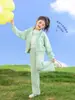 Trajes Muy Bonitos para Niñas Primavera y Otoño 2025 Nuevo de Moda Estilo Callejero Moderno Ropa Deportiva Infantil para Niñas Grandes