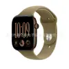 Adecuado para Apple Watch Iwatchs12 Correa de Silicona Oficial Nueva Correa de Silicona Monocromática Ultra4