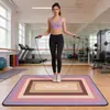 Corda de Pular Doméstica Mais Vendida Transfronteiriça Treinamento de Exercícios Tapete de Corda de Pular Silencioso Absorvente de Choque Tapete Antiderrapante Resistente ao Desgaste para Exercício Interno Yoga
