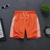 Shorts da moda Gelo Seda três calças masculinas ultrafinas folgadas corrida casa calças de pijama verão esportes casuais calças