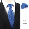 Nueva Corbata de Lujo para Hombre 8cm Jacquard Bordada de Poliéster Seda Fabricante Personalizado de Corbatas En Stock Venta al por Mayor