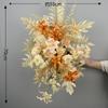 Accesorios de Boda Flores de Simulación Arreglo de Compromiso Decoración Flores Colgantes Escena de Boda Flores Falsas Arco Fondo de Pared de Flores Punto de Flores Flores de Esquina