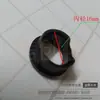 Aleación de Aluminio Puerta Retráctil Eléctrica Accesorios de Plástico Bloque Tenedor de Goma Deslizante Almohadilla Funda Resistente al Desgaste Conector de Clip de Cable Guía
