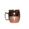 Taza mula dorada brillante europea de Moscú, acero inoxidable, color sólido, metal chapado en cobre, copa de vino, copa de bar de cóctel