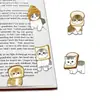 Dxct006 Gato de Pan Transfronterizo Marcador Magnético Pegatina Magnética de Lectura Marcador Creativo