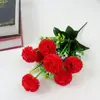 Hengfang Fabricante de Flores Artificiales Venta Directa de Rosas Artificiales, Varios Tipos de Flores Decorativas Artificiales, Accesorios para Fotografía, Manojos Pequeños de Flores al por Mayor