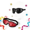 Productos Sexuales para Adultos al por Mayor, Ataduras de Cuero para Ojos, Mascarillas Faciales Texturizadas, Bondage SM, Accesorios de Ojos para Coquetear, Dropshipping
